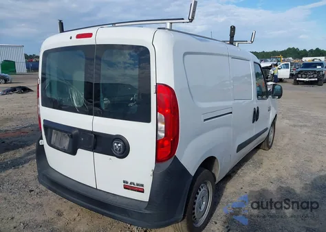 2019 Ram Promaster City Tradesman z USA, uszkodzony, nr VIN ZFBHRFAB9K6N30272